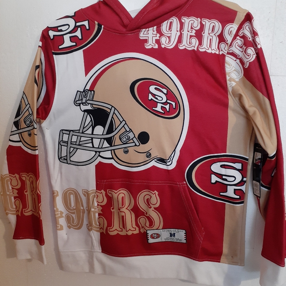 Vintage NFL Team Apparel San Francisco 49ers Sweatshirt Hoodie NOS New 2000's